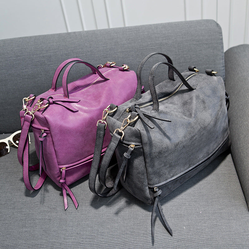 sac à main femme mode sac en gros sac en cuir mat rétro sac sacs locomotive sac