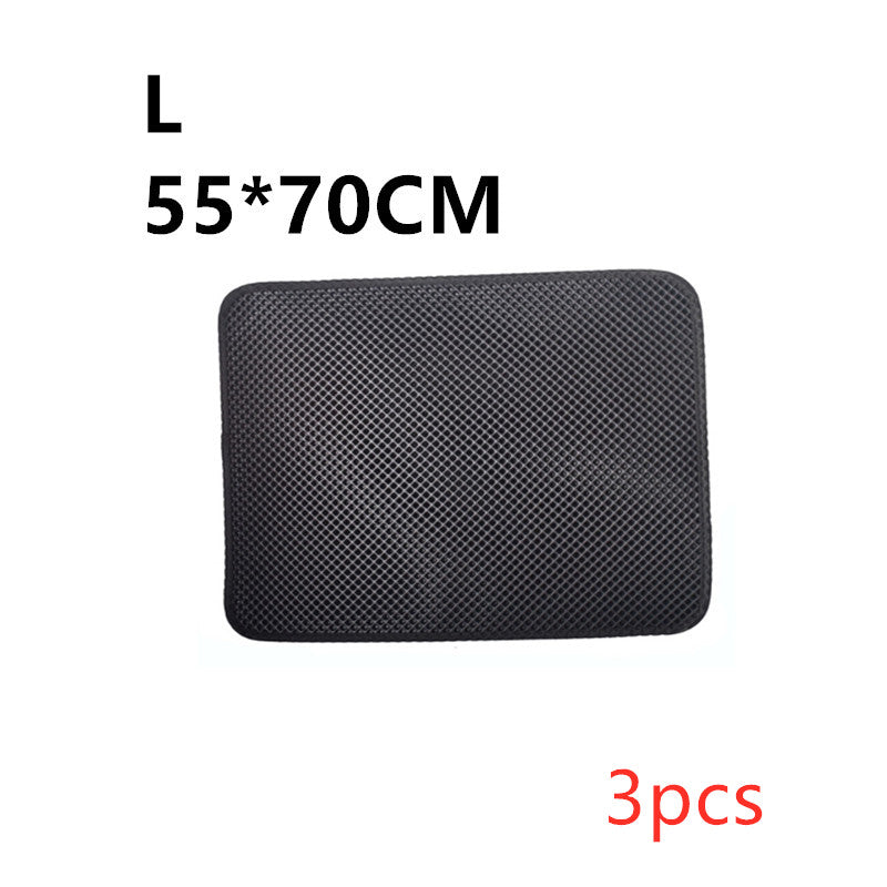 Tapis de litière double couche pour chats, tapis de litière pour animaux de compagnie, tapis de litière pour chats, accessoire de propreté pour maisons de chats