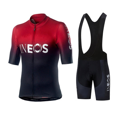 Combinaison de cyclisme grande taille à manches courtes pour hommes et femmes