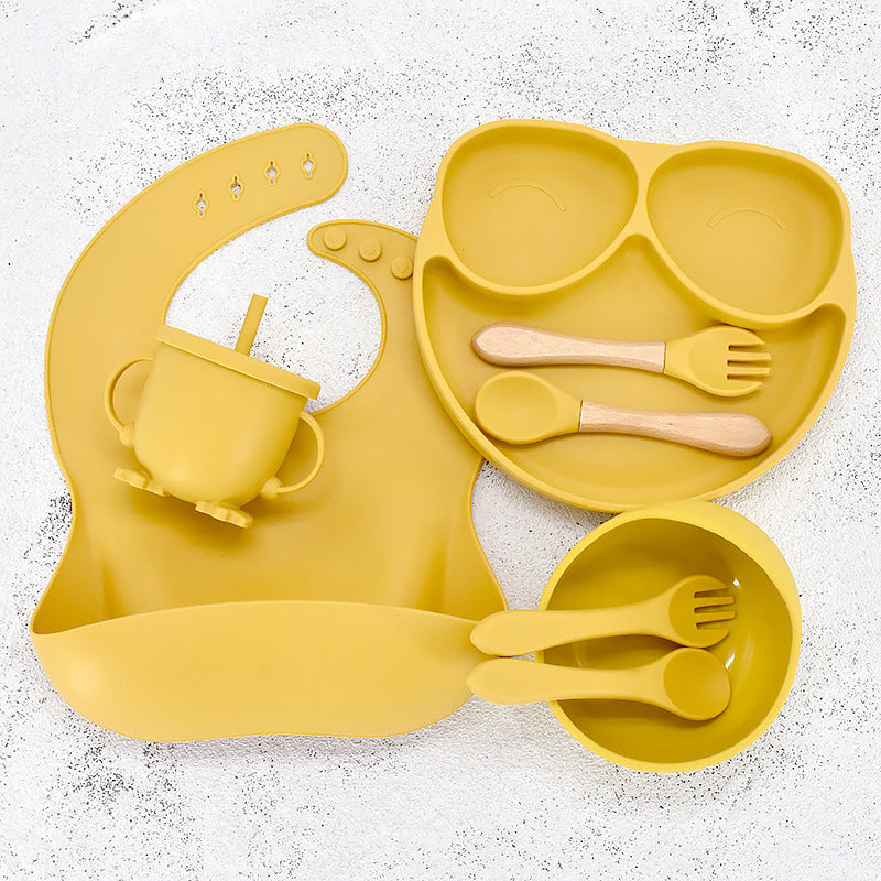 Assiette et bol d'apprentissage 11 pièces pour bébé