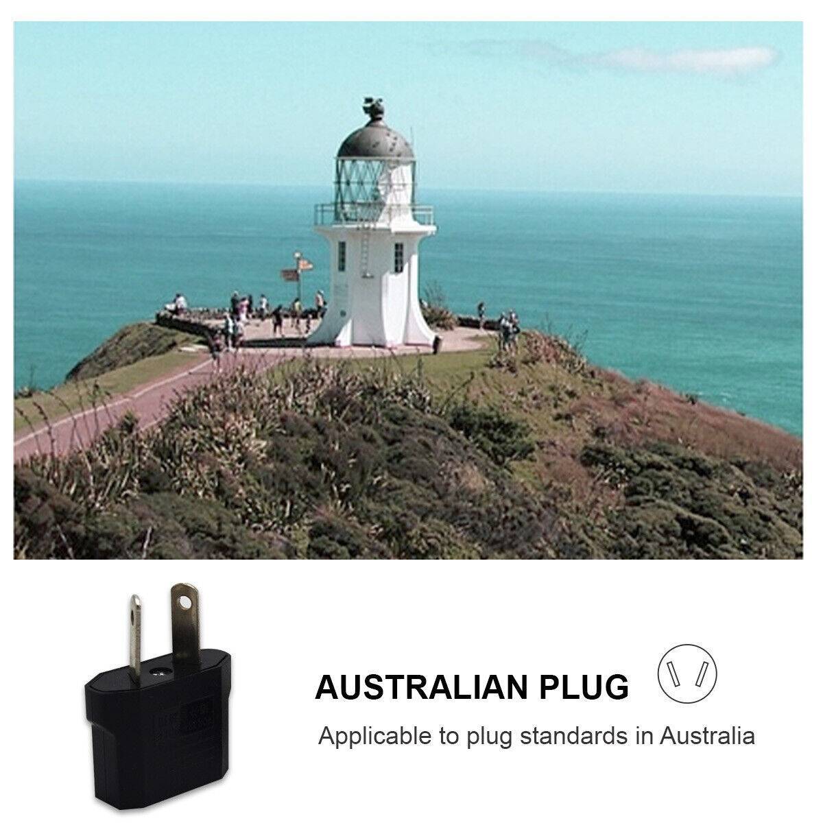 2x Us Travel Adapter Essential
