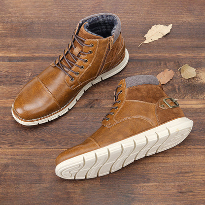 Botas Martin retro ultraligeras de talla grande para hombre