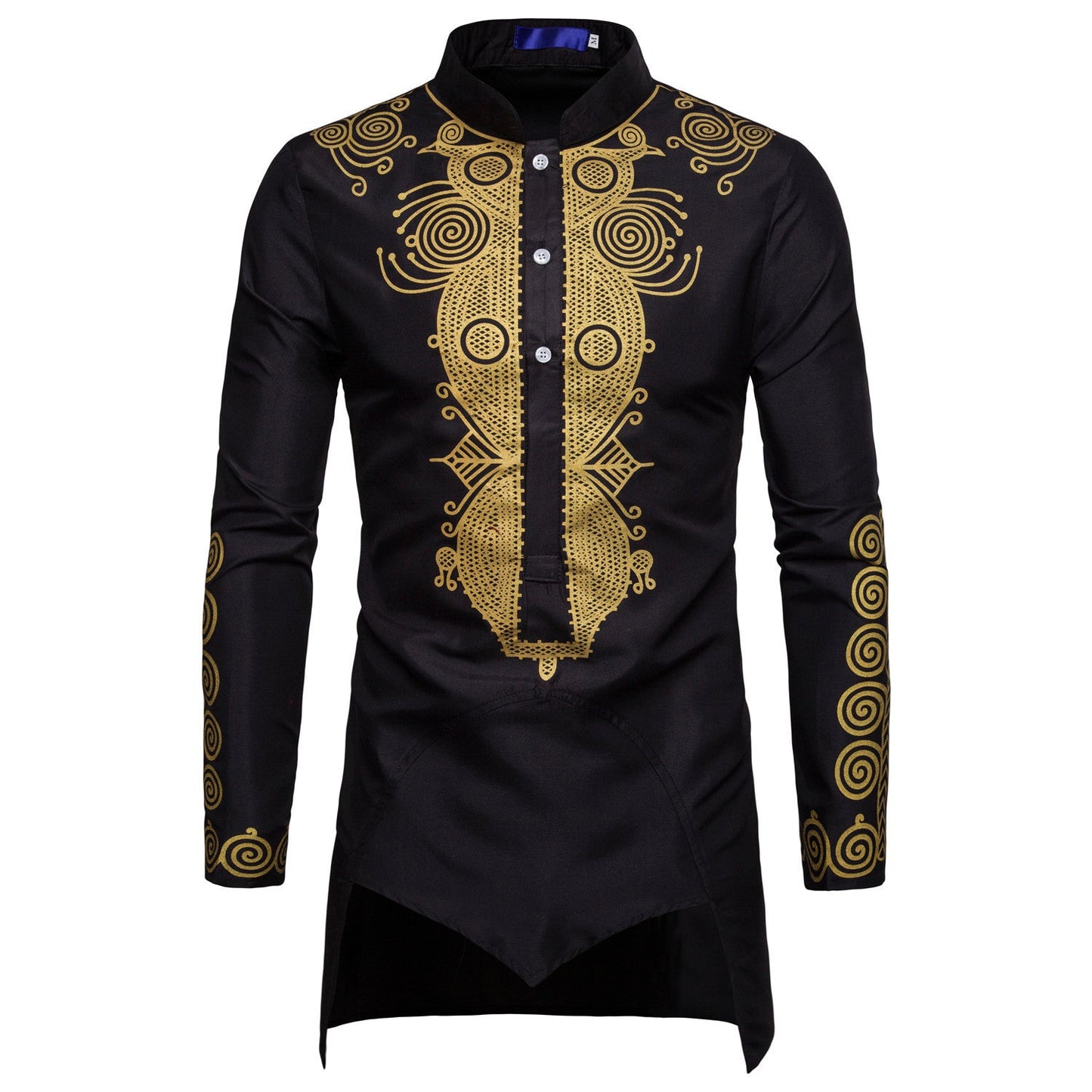 Pull africain hip hop pour homme - Robe longue décontractée pour un style tendance