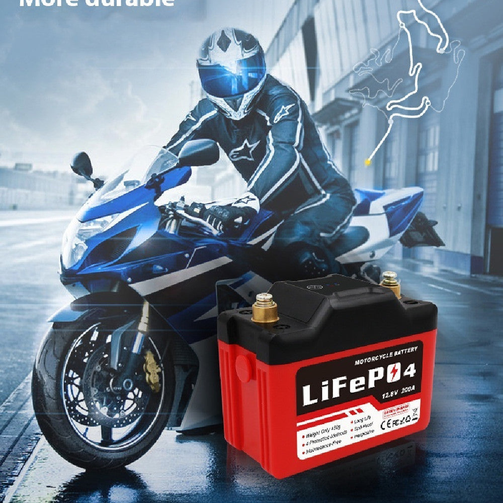Batería de Arranque de Motocicleta de Litio Hierro Fosfato Venta al Por Mayor de Fábrica