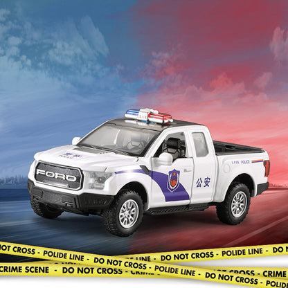 Voiture de police Ford Raptor, jouet pour enfants
