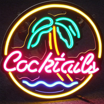 Éclairage publicitaire, Décoration intérieure à LED, Cocktaily English