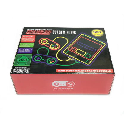 Mini Retro Game Console with 500 Classic Games and HDMI Output for TV Connection
