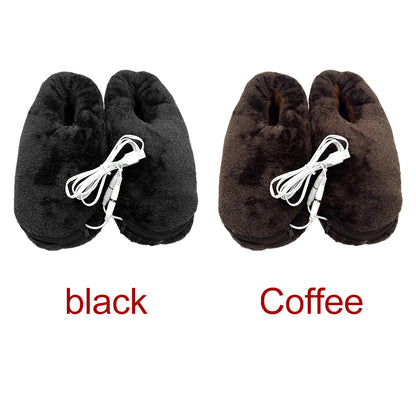 Warmer Heated-Slipper Electric-Feet Portable Winter Soft Home Usb-Pad Cold-Relief-Gift