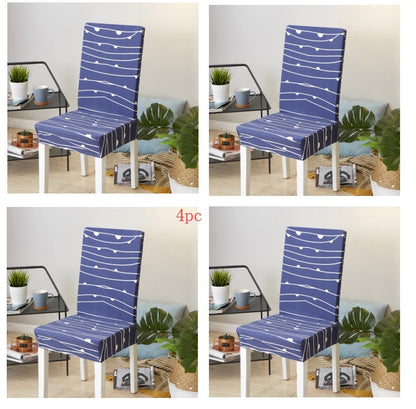 Funda de silla para el hogar, funda de silla de hotel, funda de silla para paquete, funda de silla elástica siamesa, funda de silla de oficina para ordenador