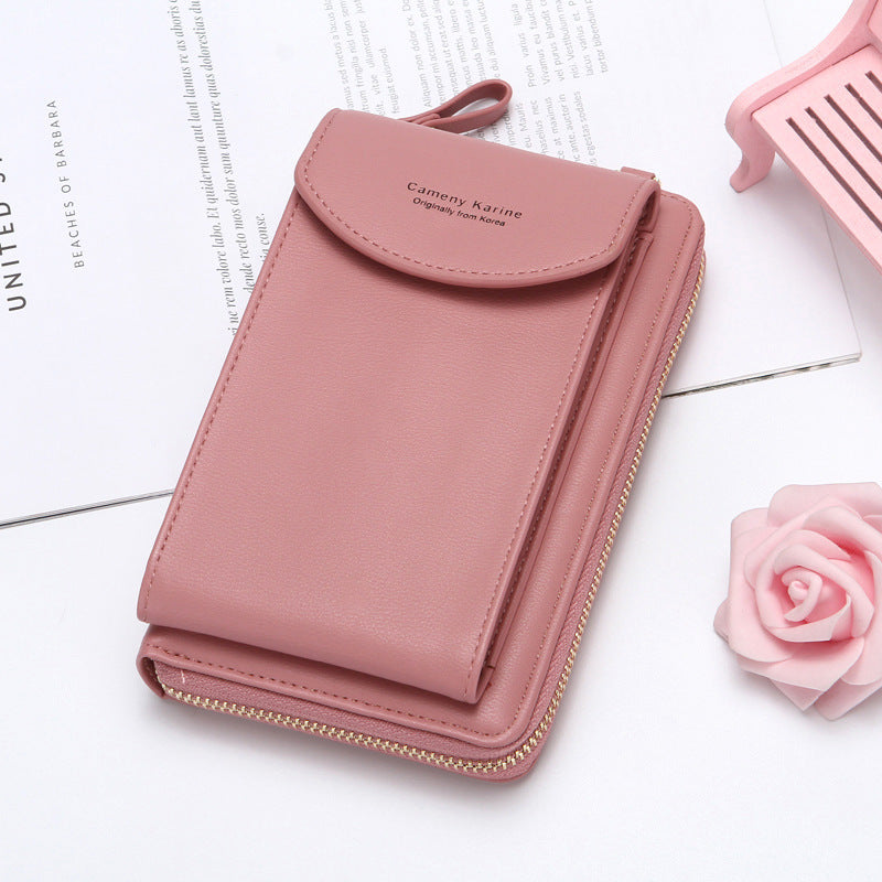 Ladies backpack coin purse