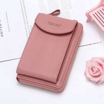 Ladies backpack coin purse