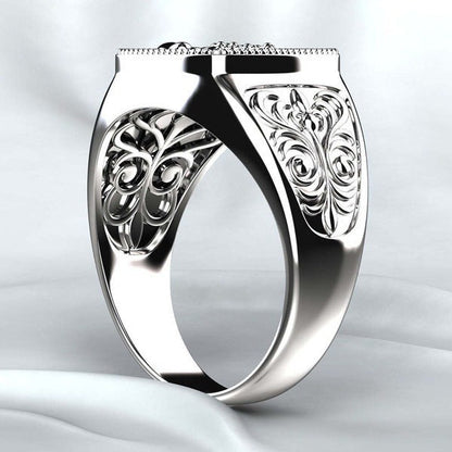 Creative Scorpio relief men's ring