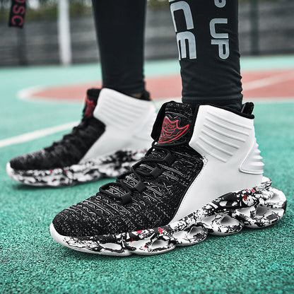 Nouvelles Chaussures de Basket Sportives Rouges ANTIDÉRAPANTES pour HOMMES