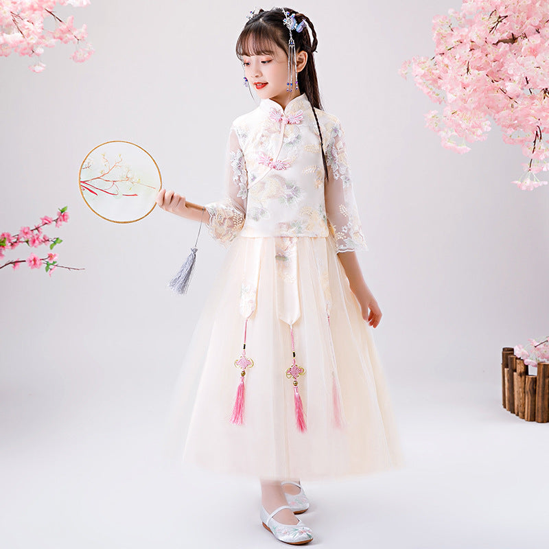 Traje de falda Tang
