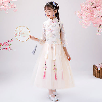 Traje de falda Tang