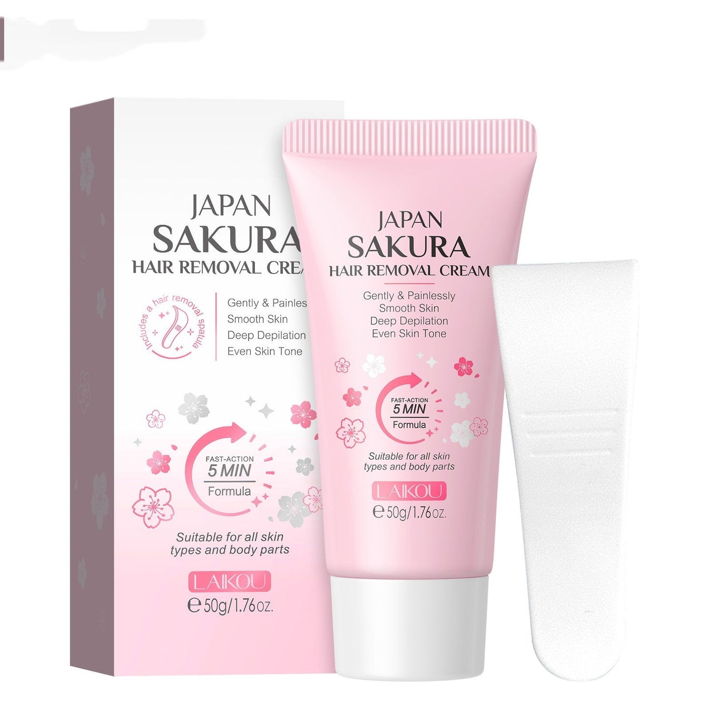 Depilatory Cream for Legs & Underarms – No Black Spots | 50g