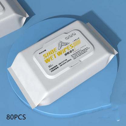 Small White Shoes Wipes To Remove Stains Without Washing