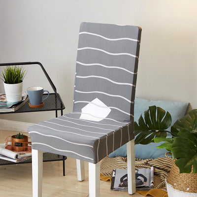 Funda de silla para el hogar, funda de silla de hotel, funda de silla para paquete, funda de silla elástica siamesa, funda de silla de oficina para ordenador
