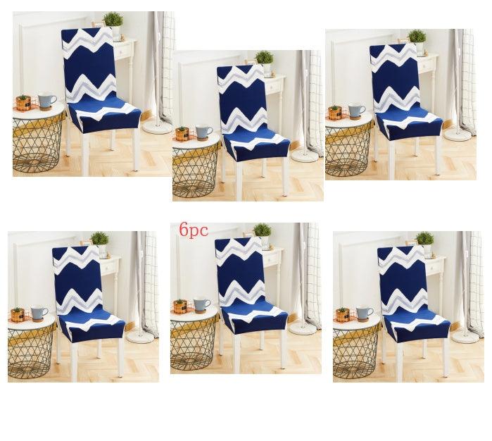 Funda de silla para el hogar, funda de silla de hotel, funda de silla para paquete, funda de silla elástica siamesa, funda de silla de oficina para ordenador