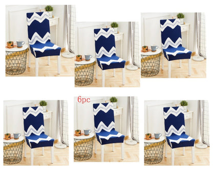 Funda de silla para el hogar, funda de silla de hotel, funda de silla para paquete, funda de silla elástica siamesa, funda de silla de oficina para ordenador
