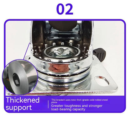 Shopping Cart Universal Belt Bearing Casters