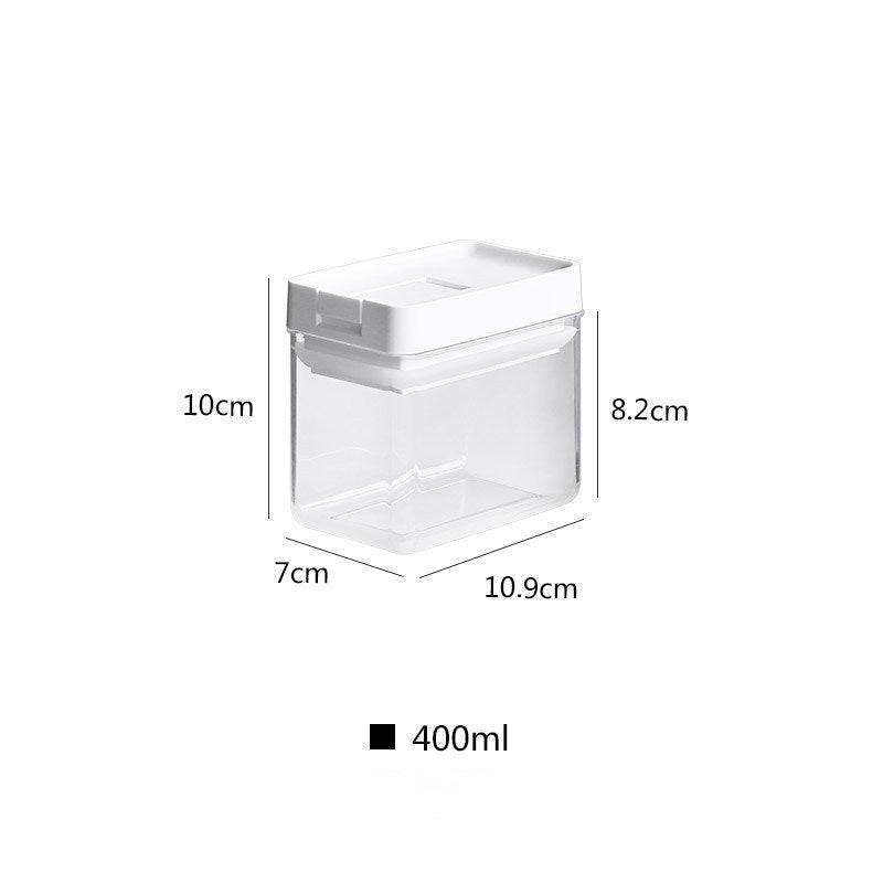 Boîte de rangement scellée pour aliments de cuisine, en plastique, grande capacité, résistante à l'humidité, réservoir de stockage de céréales, boîte à cargaison sèche