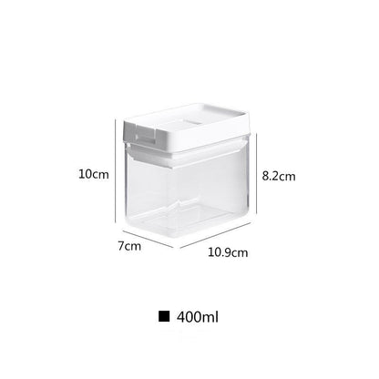 Boîte de rangement scellée pour aliments de cuisine, en plastique, grande capacité, résistante à l'humidité, réservoir de stockage de céréales, boîte à cargaison sèche