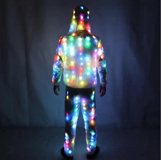 Un pantalon lumineux qui s'illuminera au bar