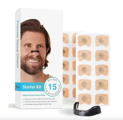 Dilatateurs nasaux Breathe Easy – Ouvre-nez sans médicament pour une meilleure respiration et un sommeil plus profond