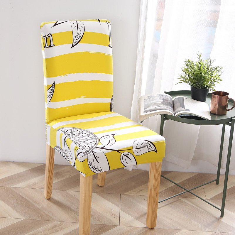 Funda de silla para el hogar, funda de silla de hotel, funda de silla para paquete, funda de silla elástica siamesa, funda de silla de oficina para ordenador
