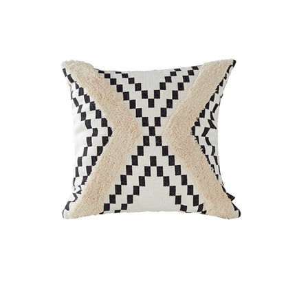 Coussin de canapé nordique, nouveau coussin de taille marocain, coussin touffeté Ins, oreiller de lit