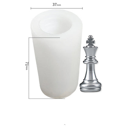Chess Silicone Mold Chocolate Baking Abrasive
