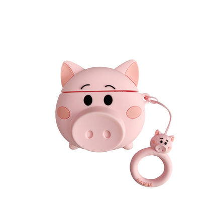 Compatible with Apple, Cartoon Piggy AirPods Pro Cover