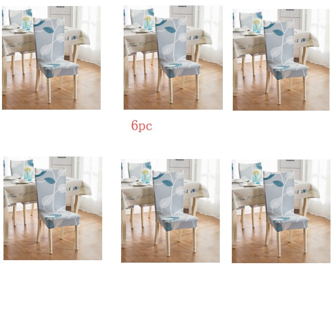 Funda de silla para el hogar, funda de silla de hotel, funda de silla para paquete, funda de silla elástica siamesa, funda de silla de oficina para ordenador