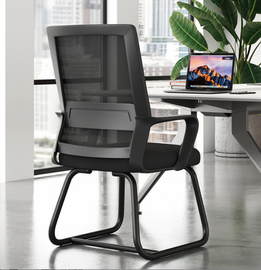 H2O Ergonomic Office Chair – Breathable Mesh Backrest | Modern Minimalist Design for All-Day Comfort