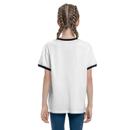 Create Your Own Loose Youth Contrast Short Sleeve T-Shirt