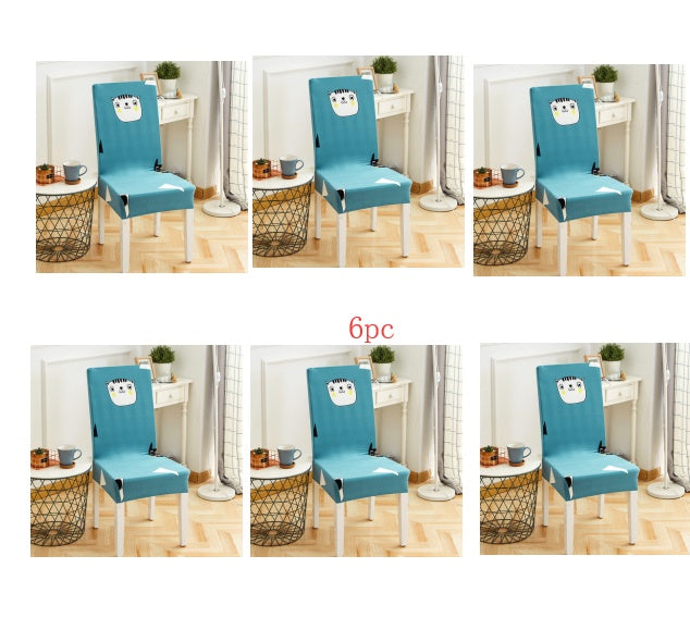 Funda de silla para el hogar, funda de silla de hotel, funda de silla para paquete, funda de silla elástica siamesa, funda de silla de oficina para ordenador
