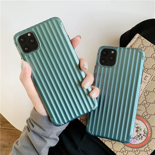 Compatible avec Apple, Valise souple vert foncé solide