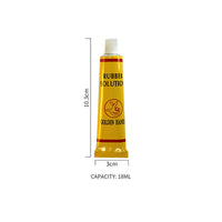 Bicycle and motorcycle tire repair glue
