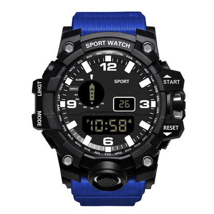 Men's Waterproof Sports Watch – Multifunctional Luminous Electronic