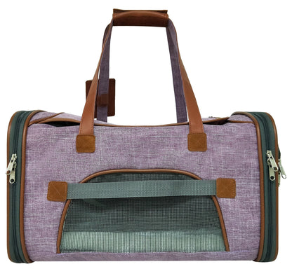 Sac de transport pour animaux de compagnie de taille standard, homologué pour les compagnies aériennes, série Or, par Mr. Peanut