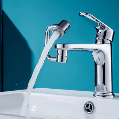 1080° Rotating Faucet Extender Kitchen Tap Aerator Dual Spray Sink Attachment