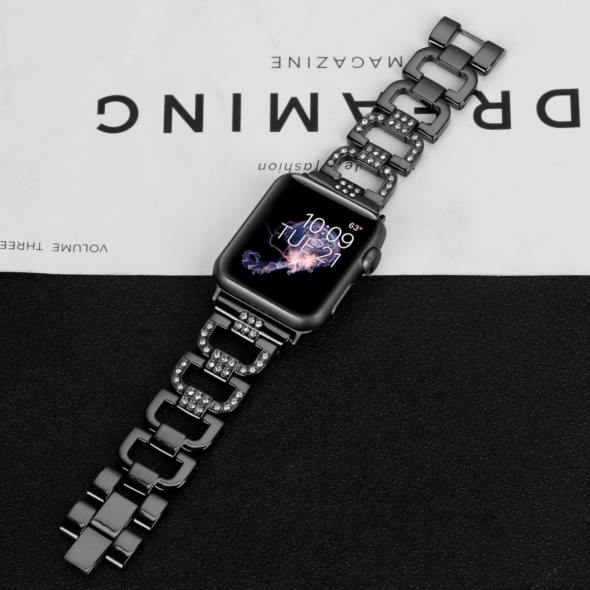Dressy D-Links Metal Band for Apple Watch 38/40/41mm & 42/44/45mm