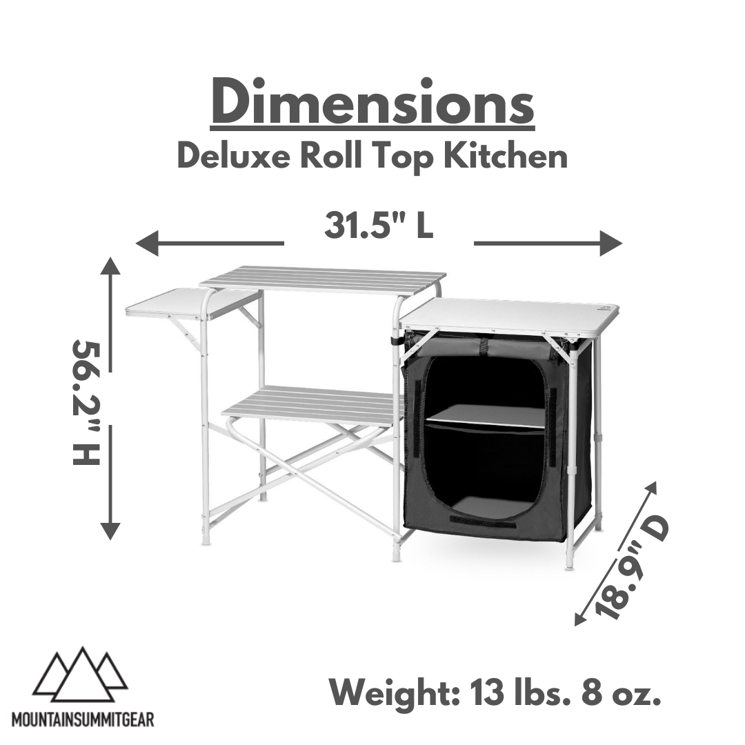 Cocina con tapa enrollable - Lujo