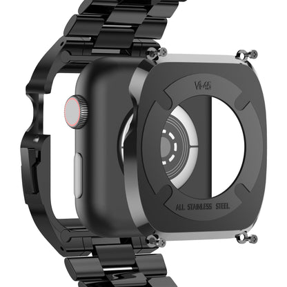Uni-body wearable metal band for apple watch 45mm and 49mm