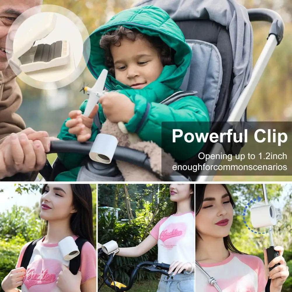 Rafraîchissez-vous partout : ventilateur rafraîchissant rechargeable par USB