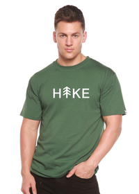 T-shirt graphique à manches courtes pour homme en bambou, viscose et coton biologique Hike
