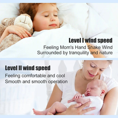 Mini USB Bladeless Desktop Air Conditioner Portable Cooler Fan