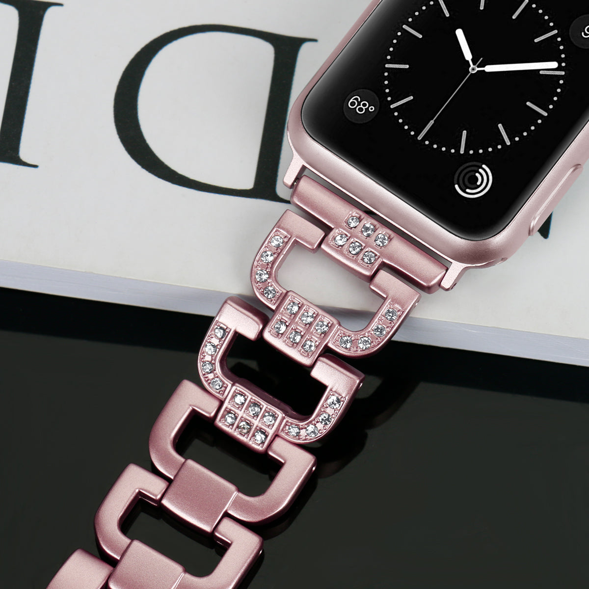 Dressy D-Links Metal Band for Apple Watch 38/40/41mm & 42/44/45mm
