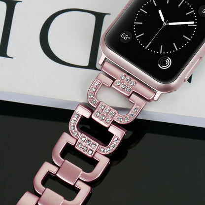 Dressy D-Links Metal Band for Apple Watch 38/40/41mm & 42/44/45mm